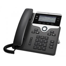 Cisco 7841 IP phone Black, Silver 4 lines LCD