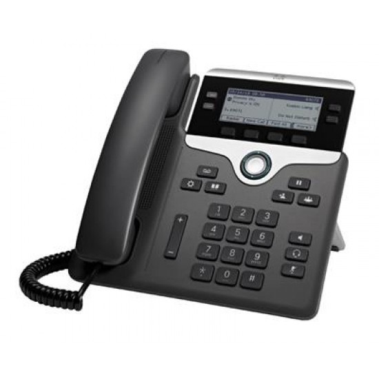 Cisco 7841 IP phone Black, Silver 4 lines LCD