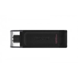 Kingston Technology DataTraveler 70 USB flash drive 128 GB USB Type-C 3.2 Gen 1 (3.1 Gen 1) Black