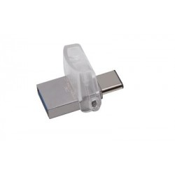 Kingston Technology DataTraveler microDuo 3C 64GB USB flash drive USB Type-A / USB Type-C 3.2 Gen 1 (3.1 Gen 1) Purple