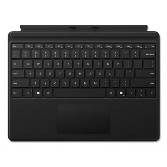 Microsoft Surface Pro Keyboard QWERTY Microsoft Cover port Black