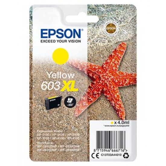 Epson C13T03A44010 ink cartridge Original Yellow 1 pc(s)