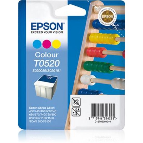 Epson Abacus Singlepack Colour T0520