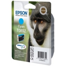 Epson Monkey Singlepack Cyan T0892 DURABrite Ultra Ink