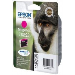 Epson Monkey T0893 Magenta DURABrite Ink Cartridge Original