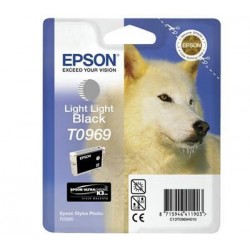 Epson Husky UltraChrome K3 ink, Stylus Photo R2880, 11.4 ml, Light Light Black Original