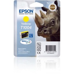 Epson Rhino Singlepack Yellow T1004 DURABrite Ultra Ink