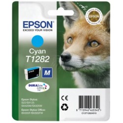 Epson Fox Singlepack Cyan T1282 DURABrite Ultra Ink