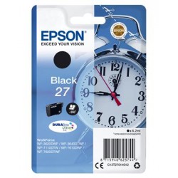 Epson Alarm clock Singlepack Black 27 DURABrite Ultra Ink
