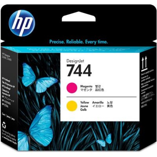 HP 744 Magenta/Yellow DesignJet Printhead