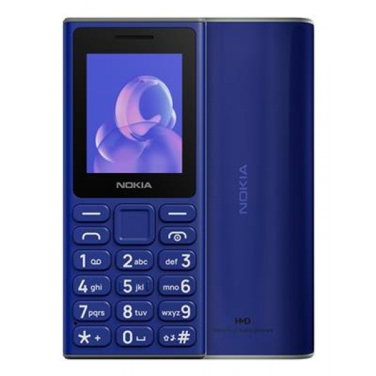 Nokia 105 5.08 cm (2") Blue Feature phone
