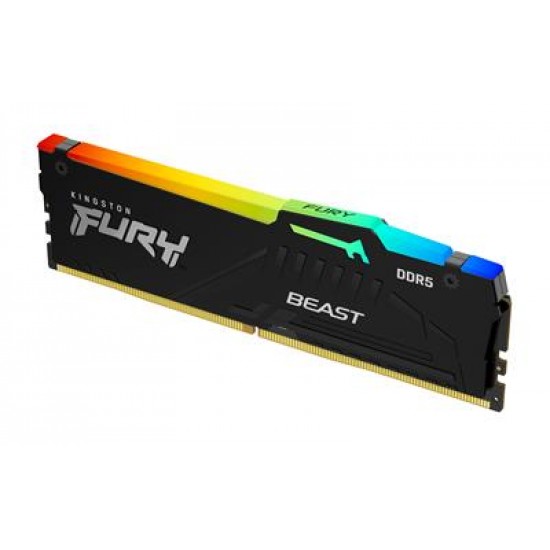 Kingston Technology FURY Beast RGB memory module 16 GB 1 x 16 GB DDR5 5600 MHz