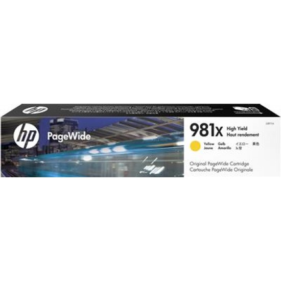 HP 981X Original Yellow