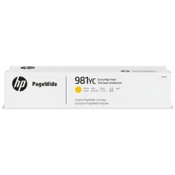 HP 981YC Yellow Contract PageWide Crtg ink cartridge Original Extra (Super) Hight Yield