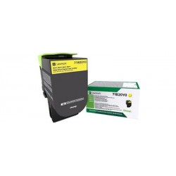 Lexmark 71B20Y0 toner cartridge Original Yellow 1 pc(s)