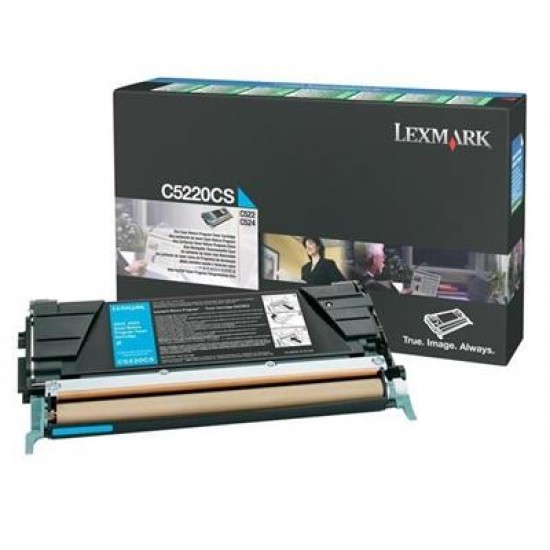 Lexmark C5220CS toner cartridge Original Cyan 1 pc(s)