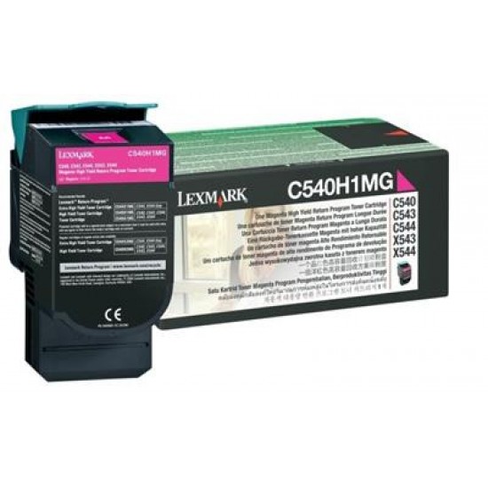 Lexmark C540H1MG toner cartridge Original Magenta 1 pc(s)
