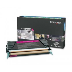 Lexmark C734A1MG toner cartridge Original Magenta 1 pc(s)