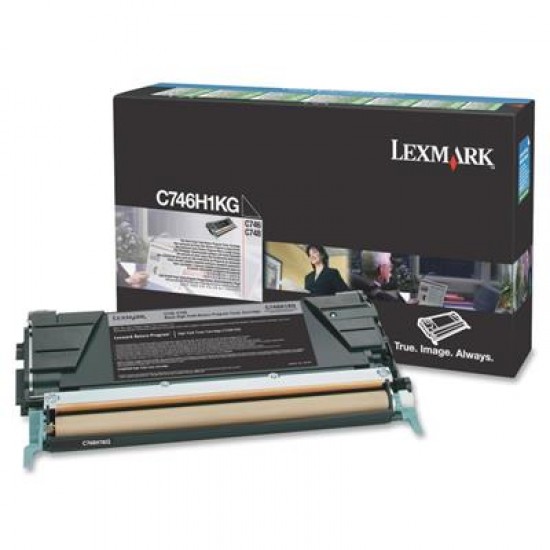 Lexmark C746H1KG toner cartridge Original Black 1 pc(s)