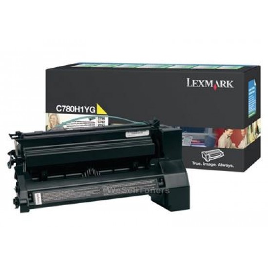 Lexmark C780H1YG toner cartridge Original Yellow 1 pc(s)
