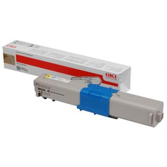 OKI 46490401 toner cartridge 1 pc(s) Original Yellow