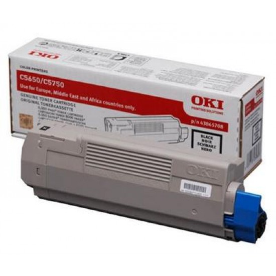 OKI 43865708 toner cartridge Original Black 1 pc(s)