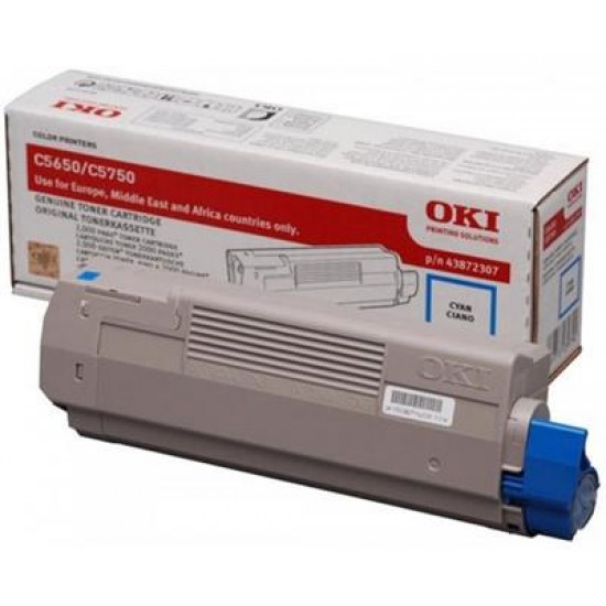 OKI 43872307 toner cartridge Original Cyan 1 pc(s)