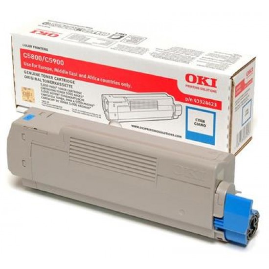 OKI 43324423 toner cartridge Original Cyan 1 pc(s)