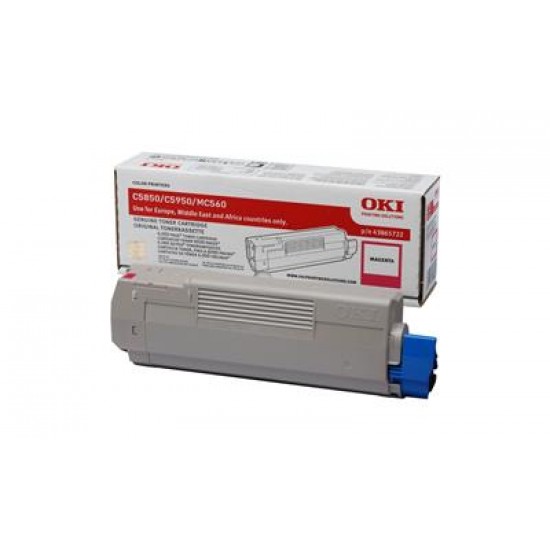 OKI 43865722 toner cartridge Original Magenta 1 pc(s)