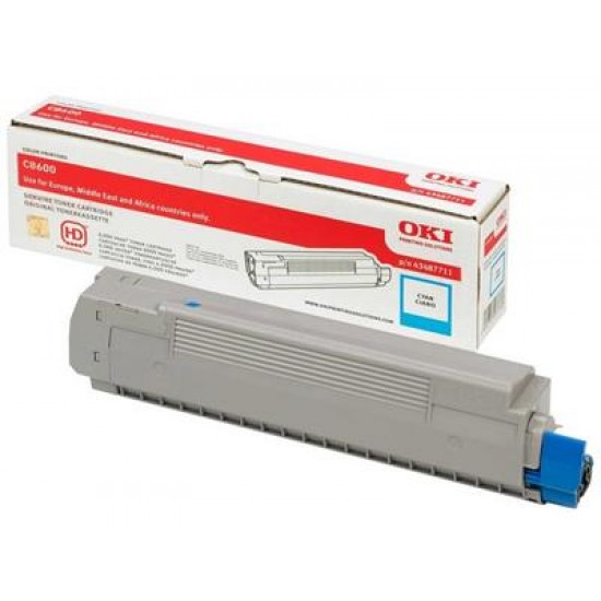 OKI 43487711 toner cartridge Original Cyan 1 pc(s)