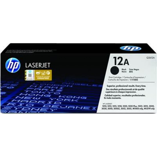 HP 12A Original Black 1 pc(s)