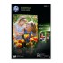 HP Q5451A photo paper Black,Blue,White Semi-gloss A4