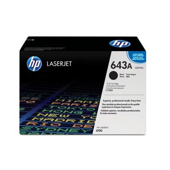 HP 643A Original Black 1 pc(s)