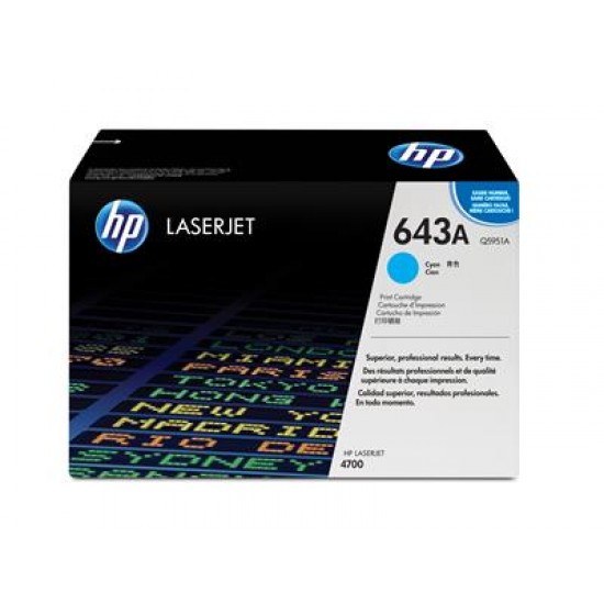 HP 643A Original Cyan 1 pc(s)