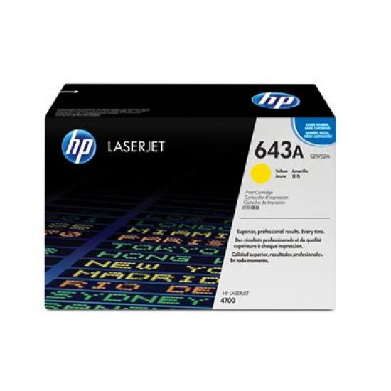 HP 643A Original Yellow 1 pc(s)