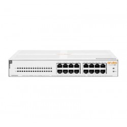 Hewlett Packard Enterprise Aruba Instant On 1430 16G Class4 PoE 124W Unmanaged L2 Gigabit Ethernet (10/100/1000) Power over Ethernet (PoE) 1U White