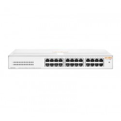 Hewlett Packard Enterprise Aruba Instant On 1430 24G Unmanaged L2 Gigabit Ethernet (10/100/1000) 1U White