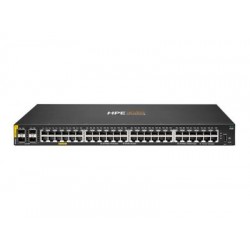 HPE Aruba Networking CX 6000 48G Class4 PoE 4SFP 740W Managed L3 Gigabit Ethernet (10/100/1000) Power over Ethernet (PoE) 1U