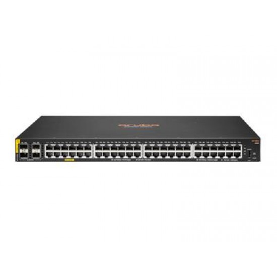 HPE 6100 48G Managed L2 Gigabit Ethernet (10/100/1000) Power over Ethernet (PoE) 1U