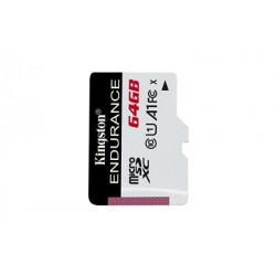 Kingston Technology High Endurance memory card 64 GB MicroSD Class 10 UHS-I