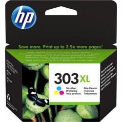 HP 303XL Original High (XL) Yield Cyan, Magenta, Yellow