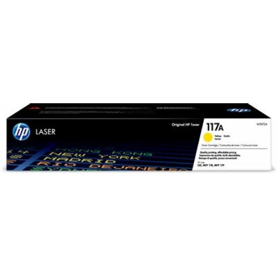 HP 117A Original Yellow 1 pc(s)