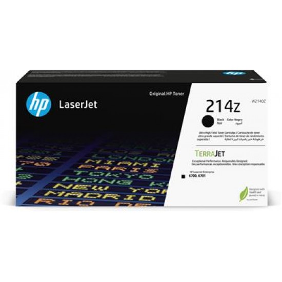 HP 214Z Ultra High Yield Black Original LaserJet Toner Cartridge