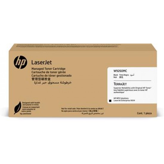 HP W9260MC Black Managed Original LaserJet Toner Cartridge