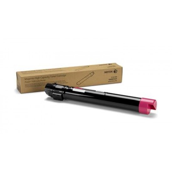 Xerox Genuine Phaser 7500 Magenta High Capacity Toner Cartridge - 106R01437