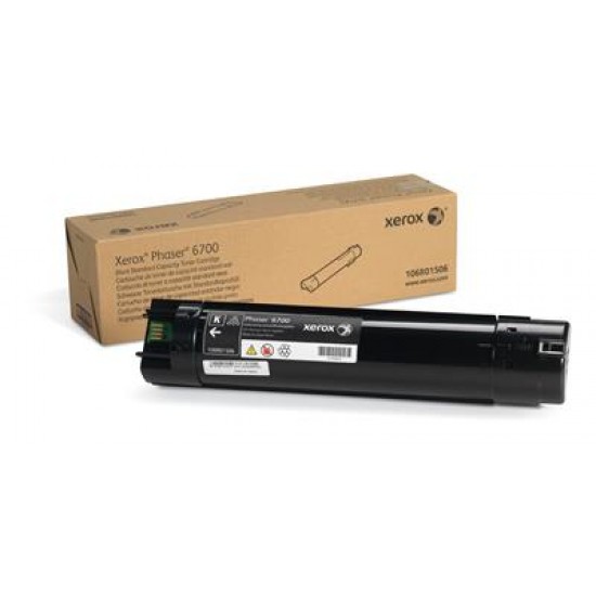 Xerox Genuine Phaser 6700 Black Toner Cartridge - 106R01506