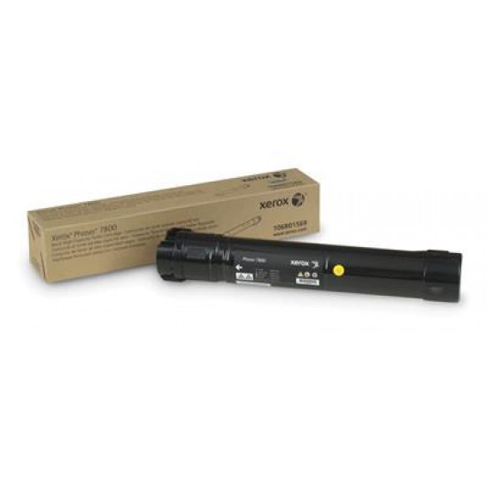 Xerox Genuine Phaser 7800 Black High Capacity Toner Cartridge (24,000 pages) - 106R01569