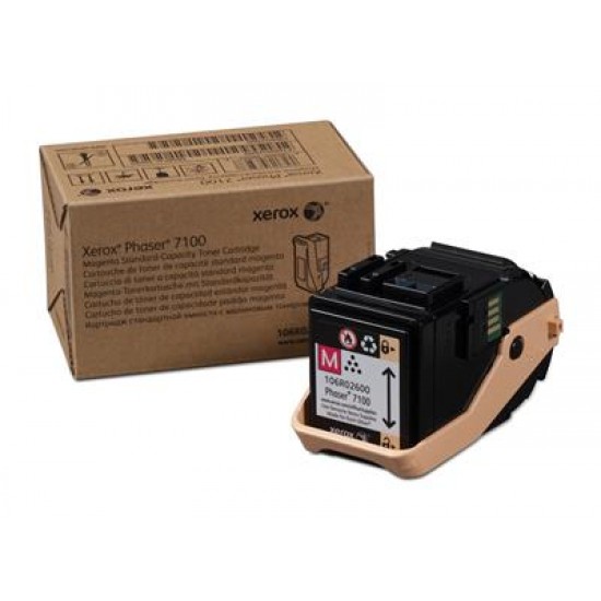 Xerox Genuine Phaser 7100 Magenta Standard Capacity Toner Cartridge - 106R02600