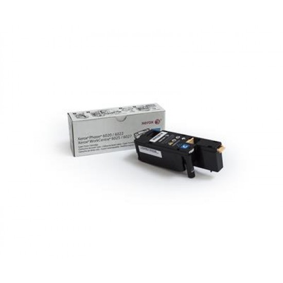 Xerox Genuine Phaser 6020 / 6022 / WorkCentre 6025 / 6027 Cyan Standard Capacity Toner Cartridge - 106R02756