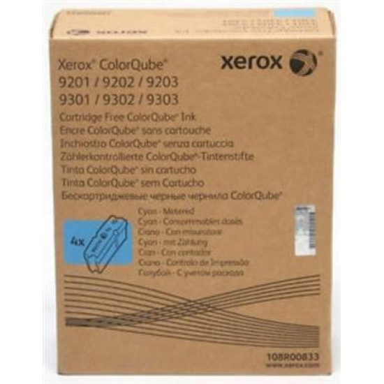 Xerox 108R00833 ink cartridge 4 pc(s) Original Cyan